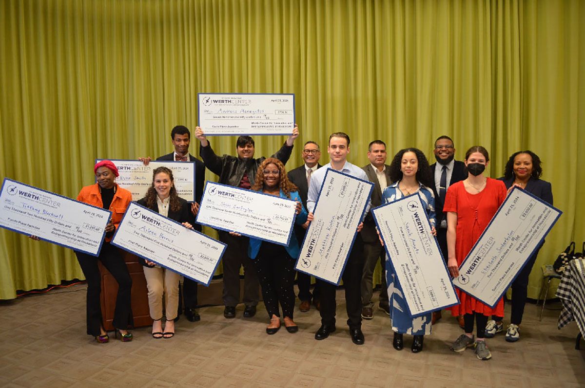 Housatonic Community College Foundation’s Entrepreneur Elevator Pitch Competition winners